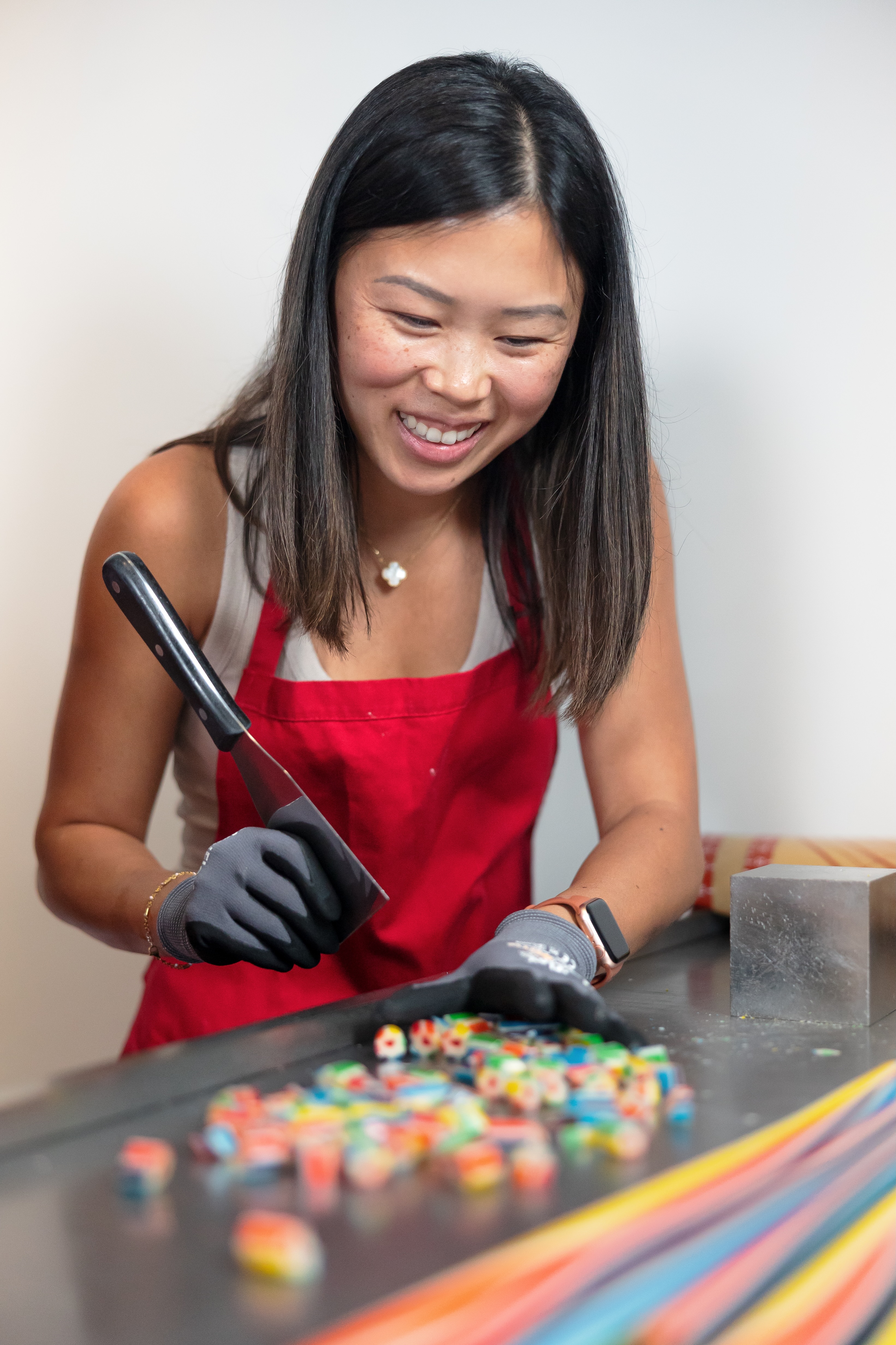 Papabubble Is the Only Place in America Where You Can Pull 320-Degree Sugar Into Candy With Your Name Running Through It