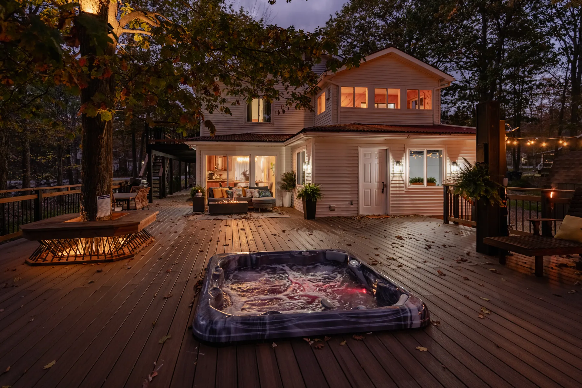 Villa Juana Is the Pocono Mountain House That Makes Everyone Forget Their Phones