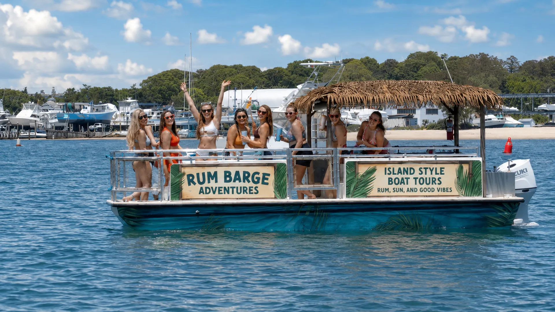 The Hamptons Boat Charter Built for the Surprise Party, Not Just the Sunset Photo