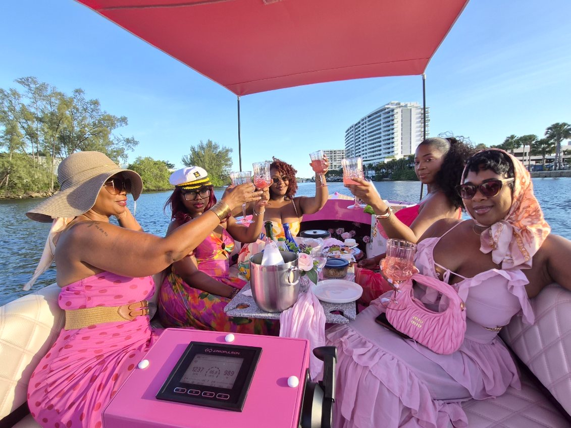 A Hot Pink Boat Is Quietly Becoming the Best Way to See Fort Lauderdale