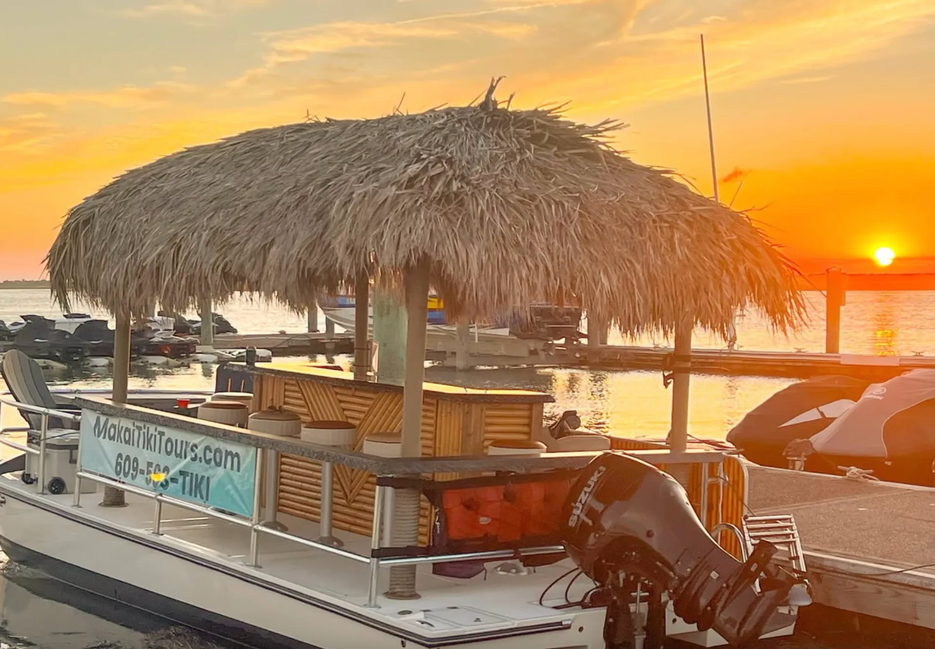 The Tiki Boat Doesn't Stop When the Sun Goes Down