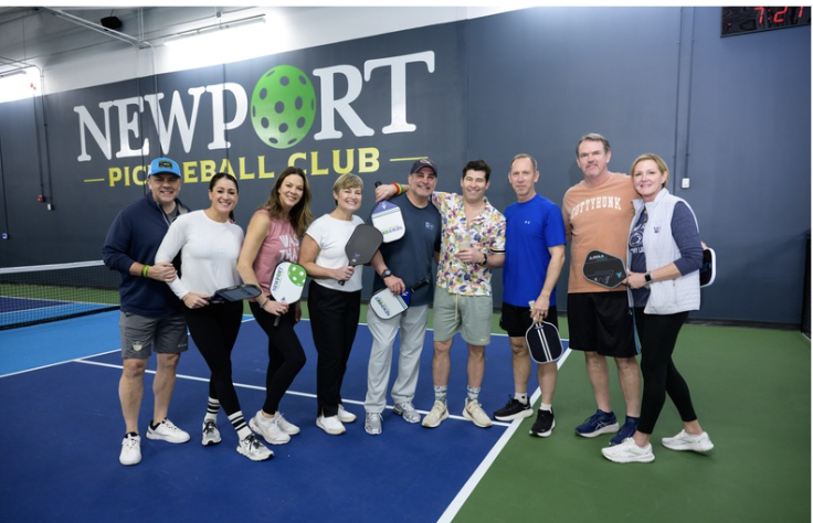 Newport Pickleball Club Is the Party Venue Where Nobody Has to Play