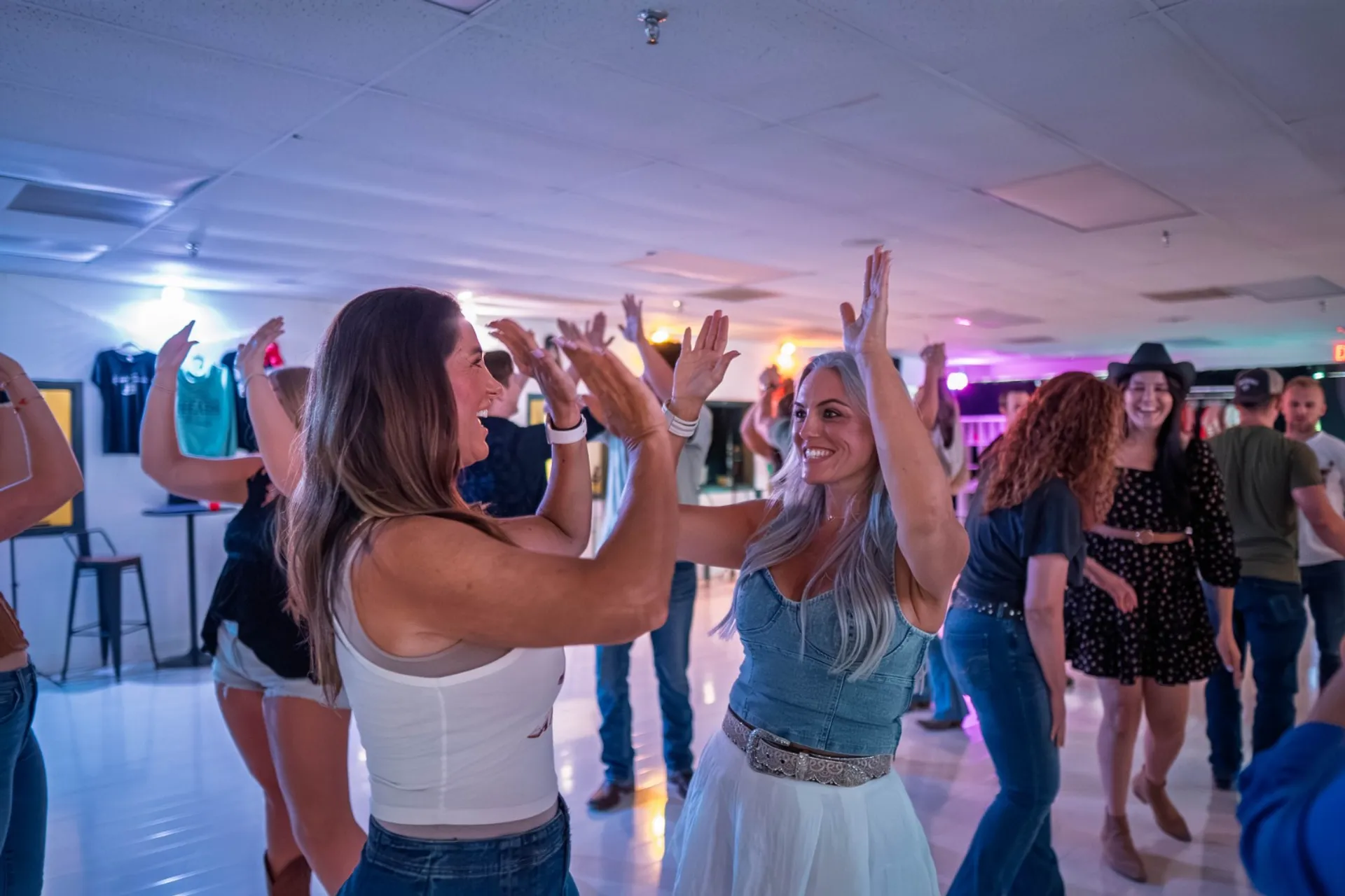 Two Line Dances, One Hour, and a Video to Prove It: Turn Their Heads in Nashville