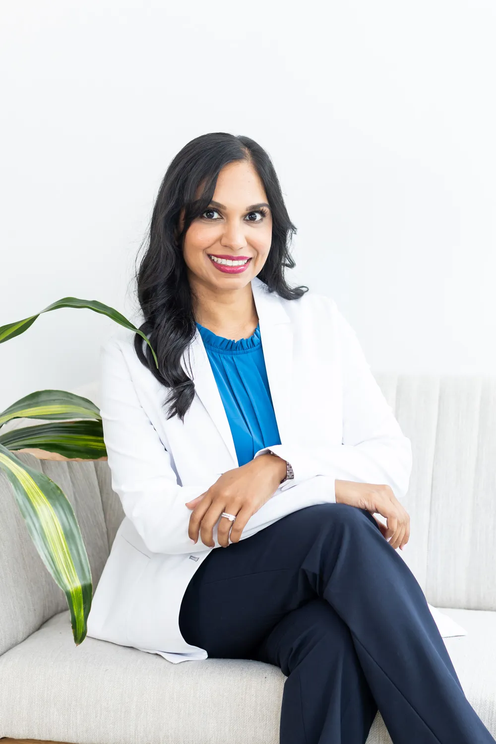 Dr. Reesha Shah, pediatric dentist at Fresh Pediatric Dentistry in Montclair, NJ, providing gentle dental care for kids.