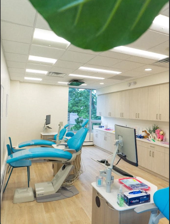 Fresh Pediatric Dentistry Montclair, NJ - Bright and modern reception area