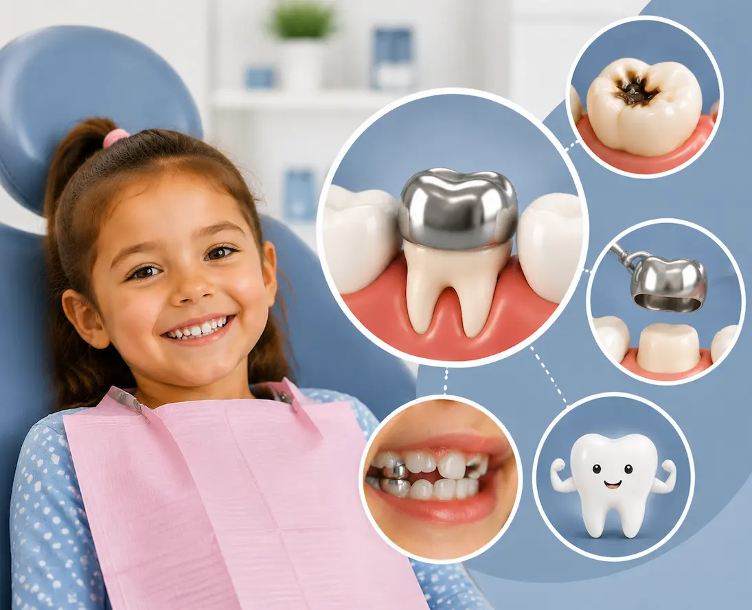 pediatric dental crown