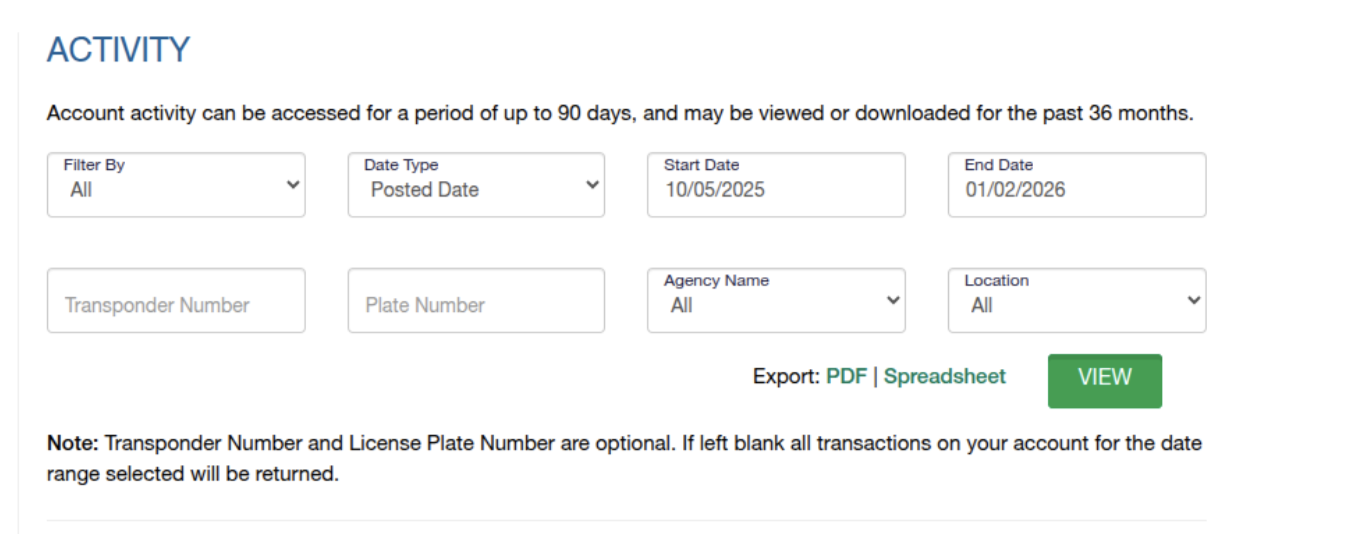 <em>Select the green “Spreadsheet” option </em>