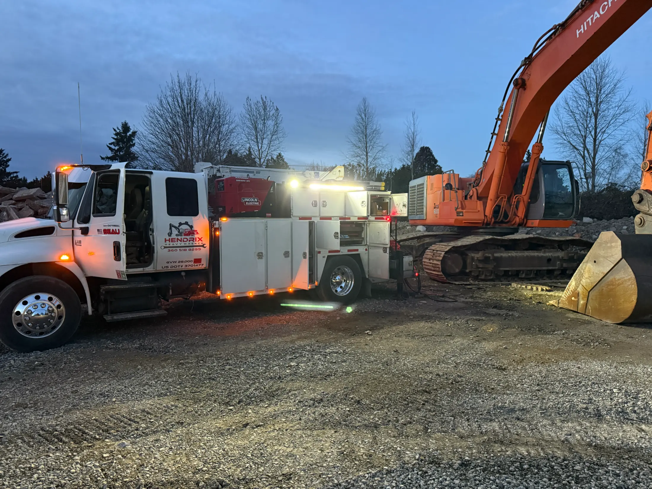 Mobile truck repairs in Ridgefield, WA