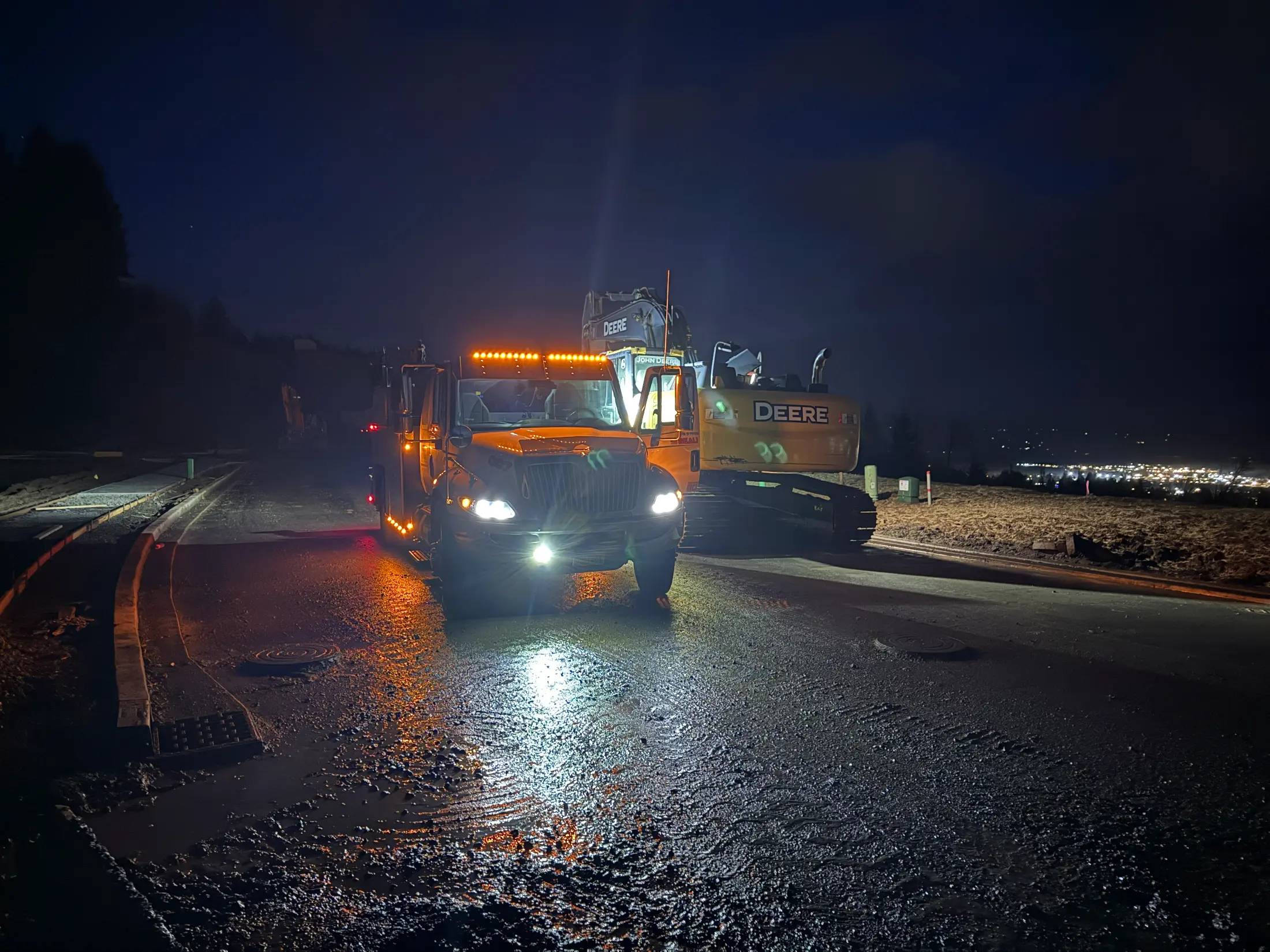 Excavator in Ridgefield, WA