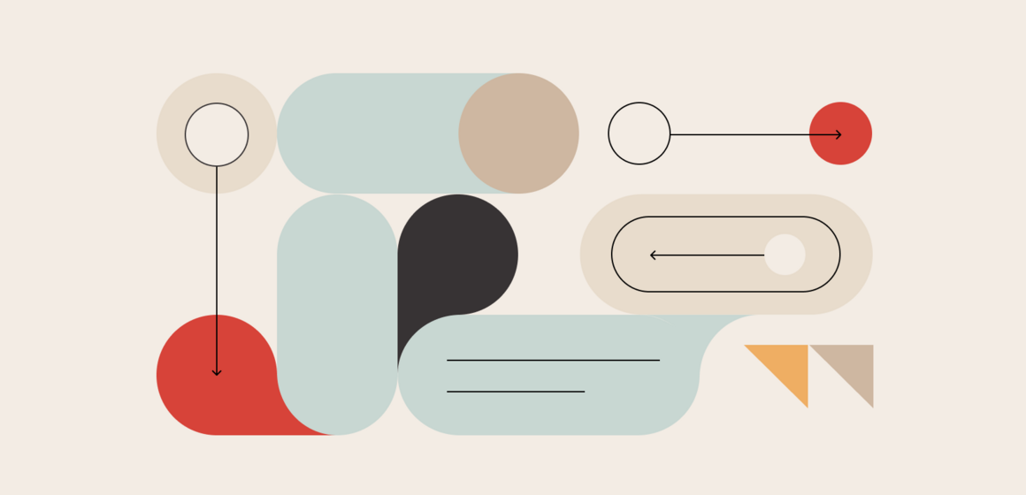 text bubbles/process diagram