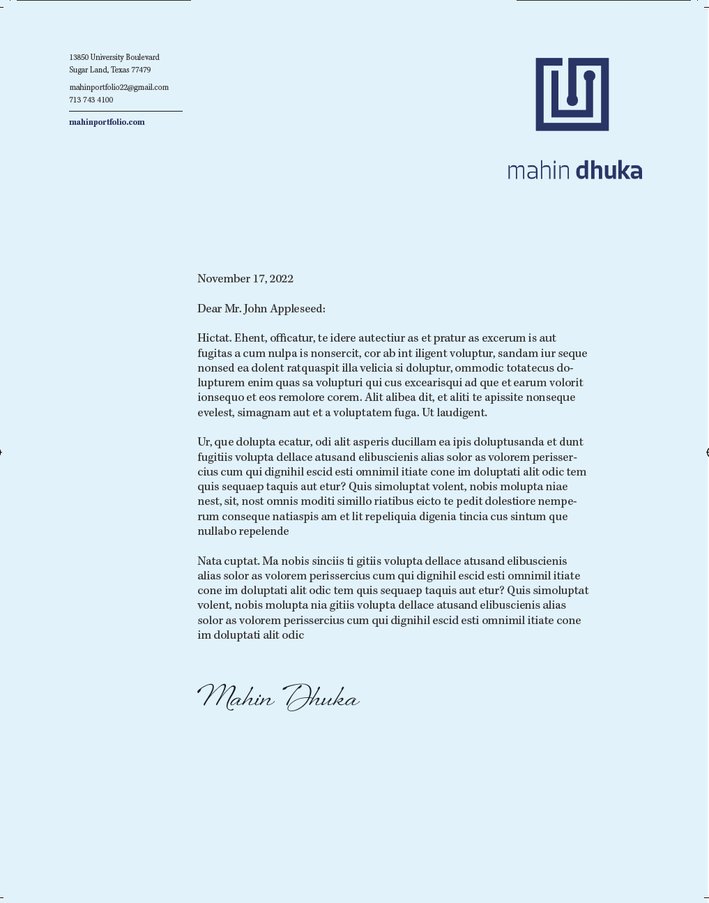 letterhead