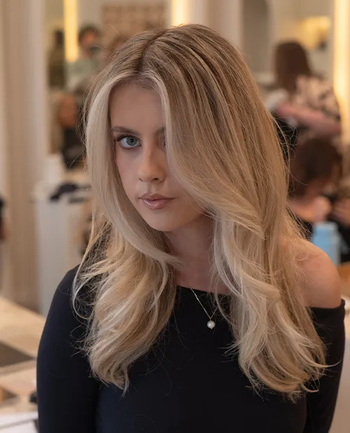 Blow Dried Hair At Saranya Lee