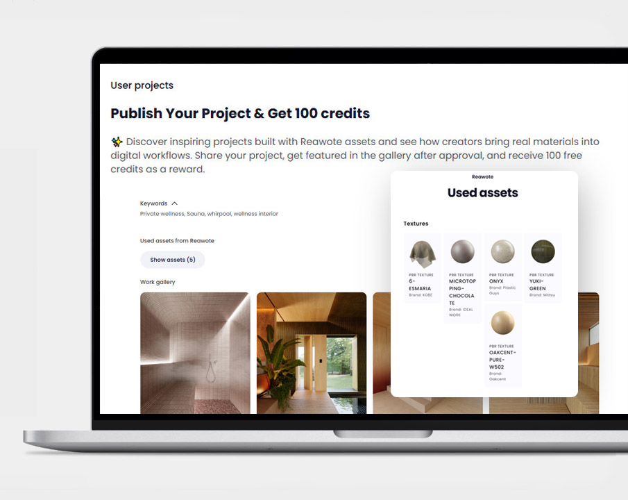 Earn Free Credits and Get Noticed: How to Share Your Projects on Reawote