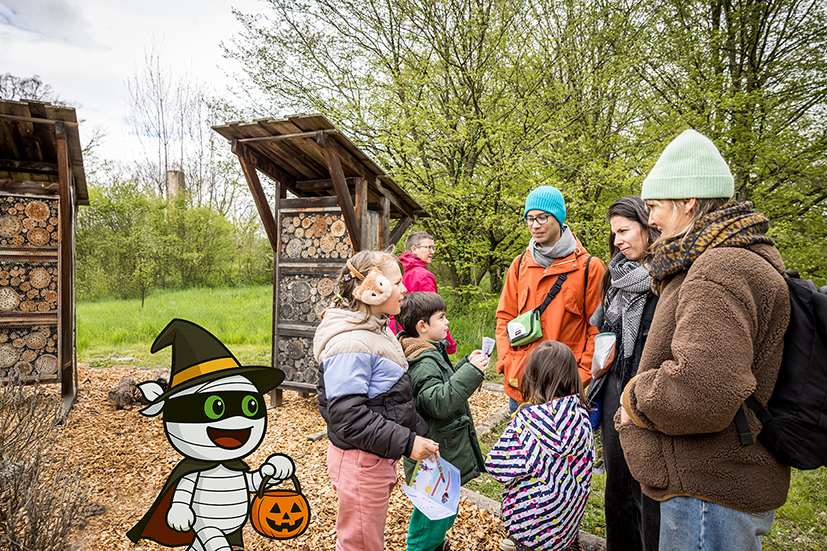 chasse aux bonbons parc des evaux genève