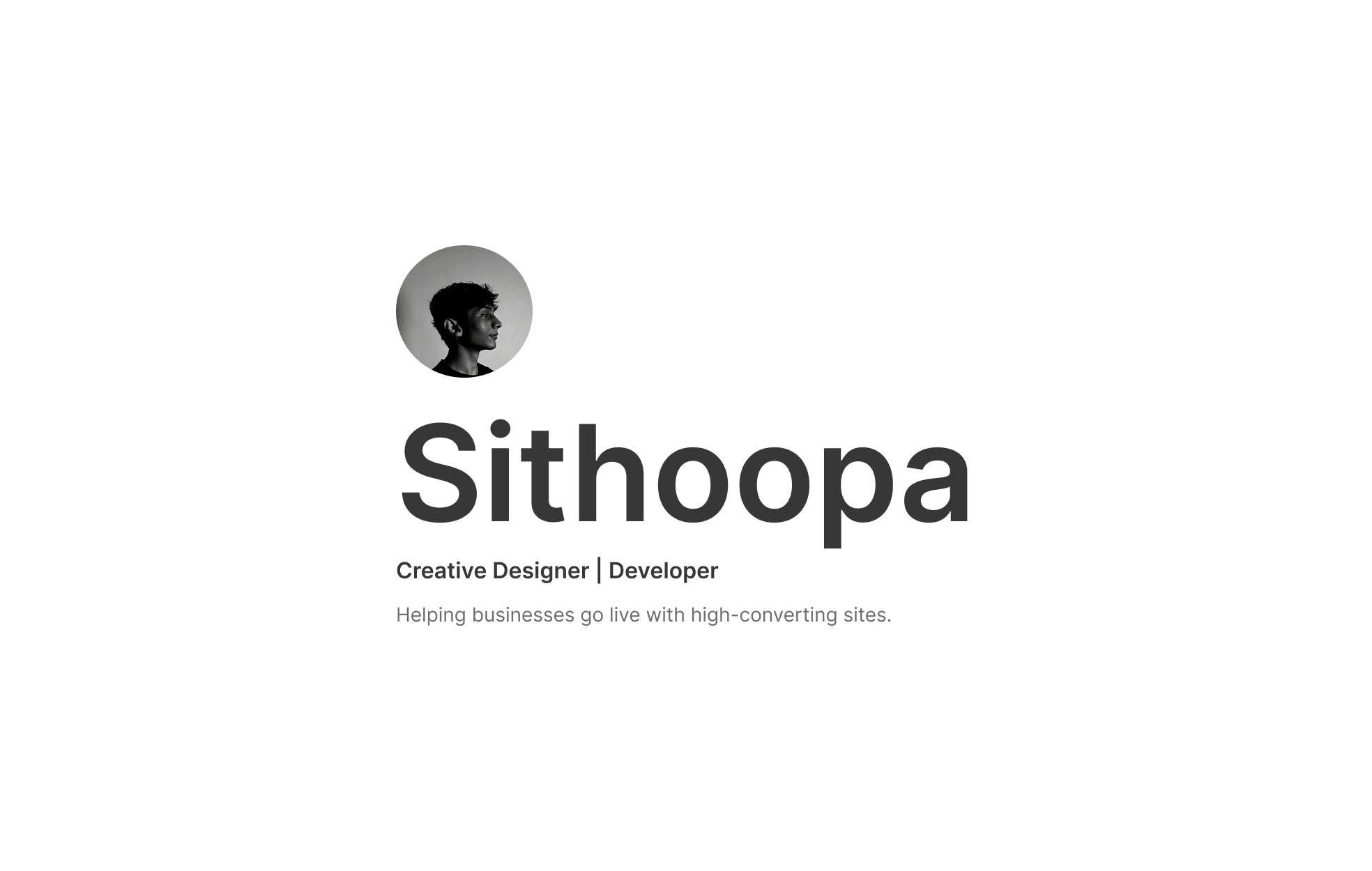 Portfolio cover image