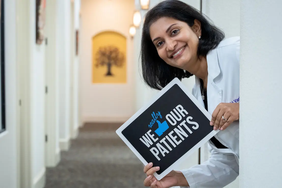 Our dentist welcoming new patients