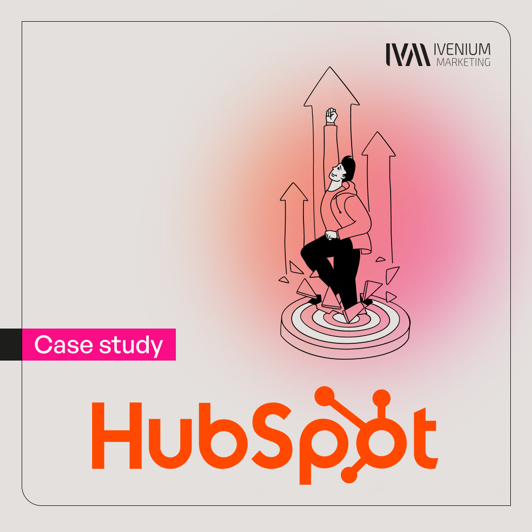 Ivenium Marketing case study cover image for a HubSpot implementation project.