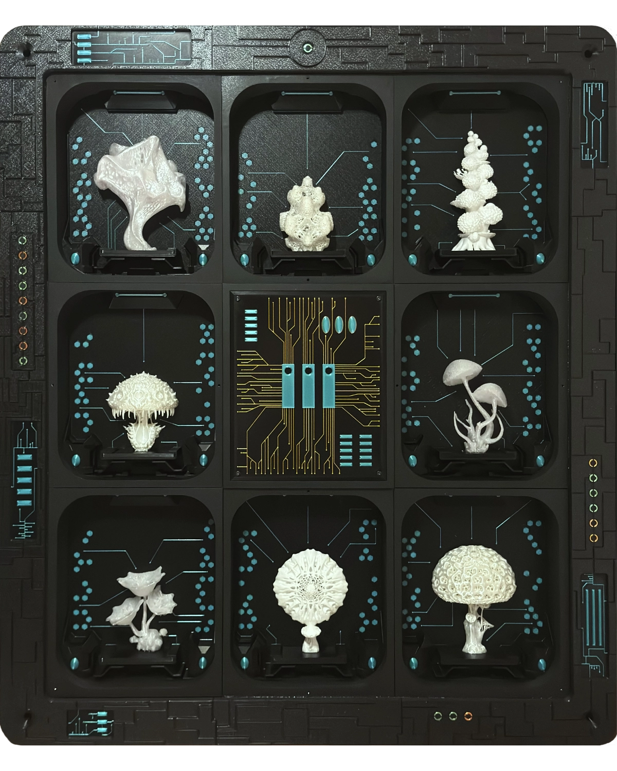 Chambre 016. PETg - mixed-media Wall sculpture by baptiste tavernier