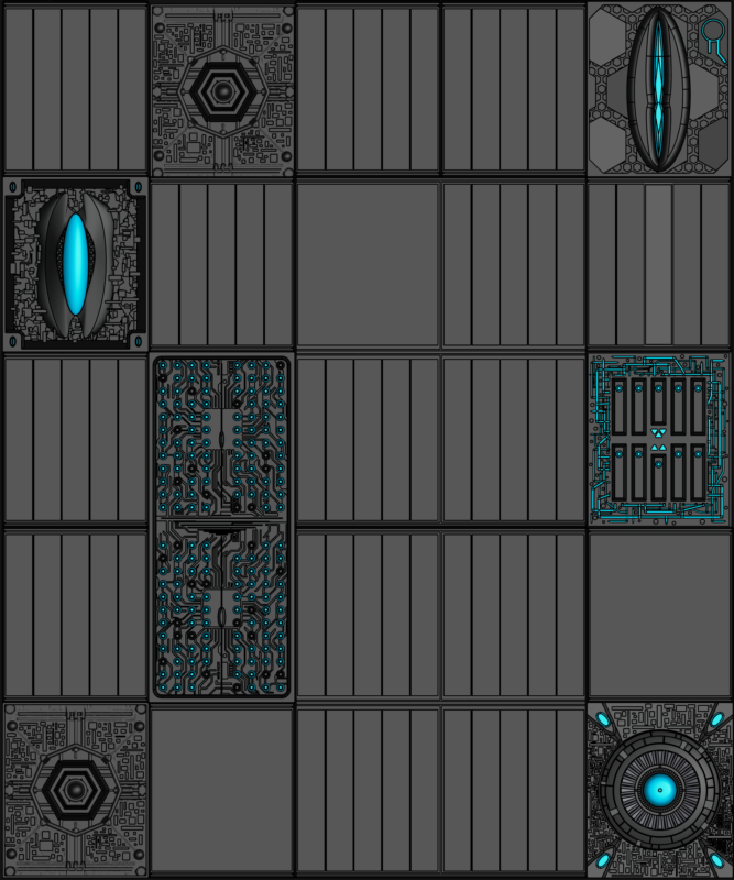 3d printable futuristic modular cassette shelves