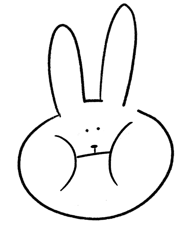 gif of a rabbit munching