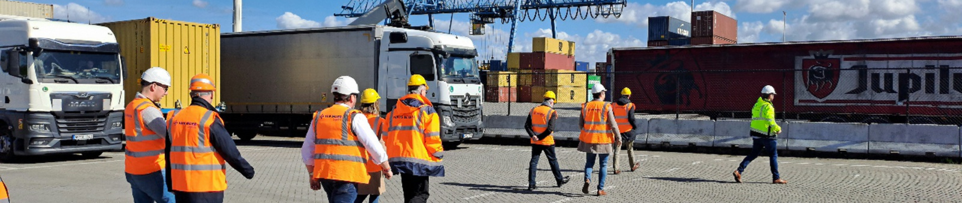 Visite du Trimodal Terminal Brussels (TTB)