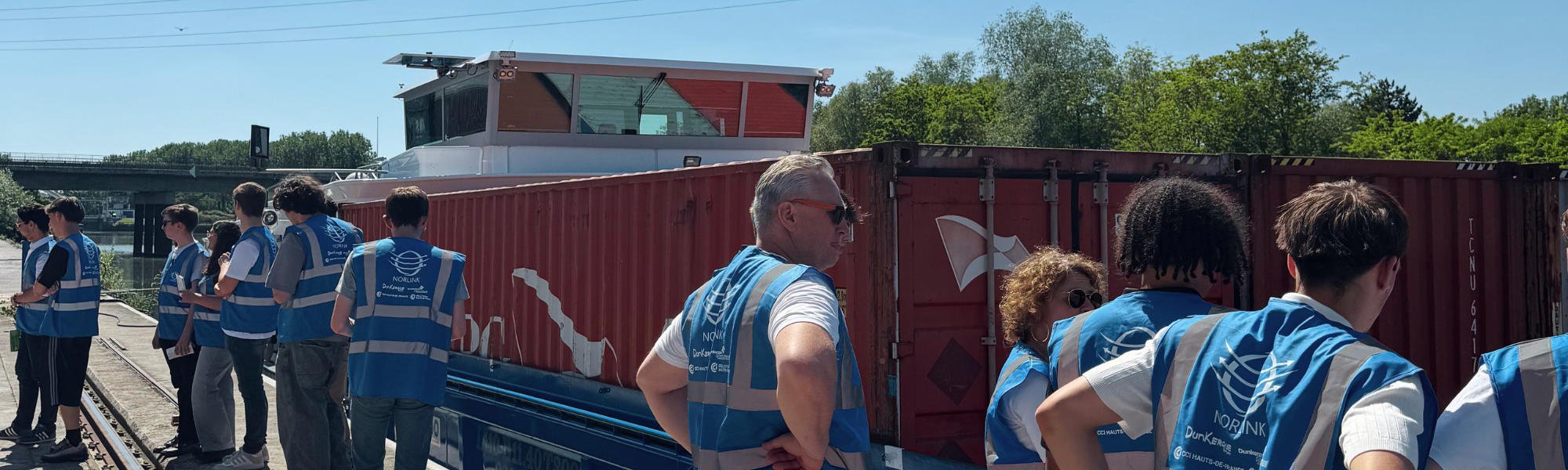 Visite pédagogique de sites logistqiues et multimodales