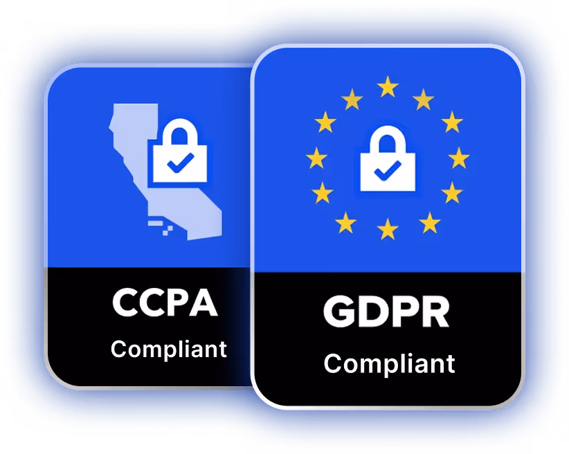 GDPR AND CCP Compliant