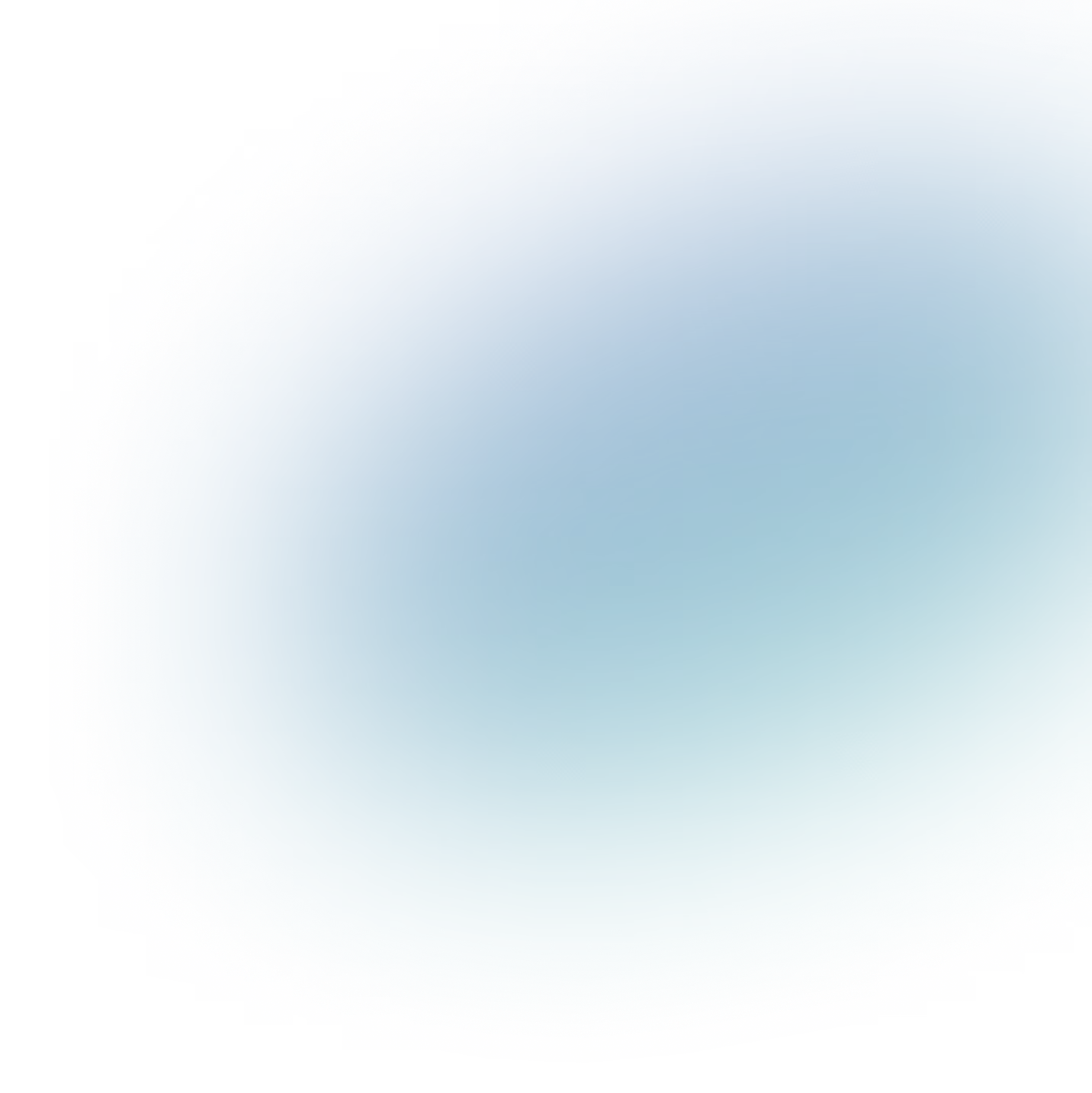 Soft gradient glow effect in blue and teal with a glowing edge fading into black background.