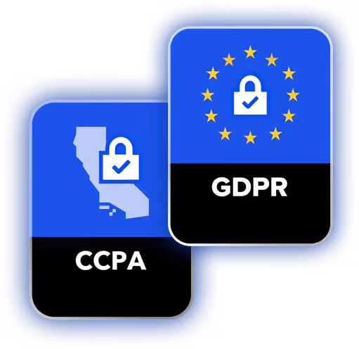 GDPR AND CCP Compliant