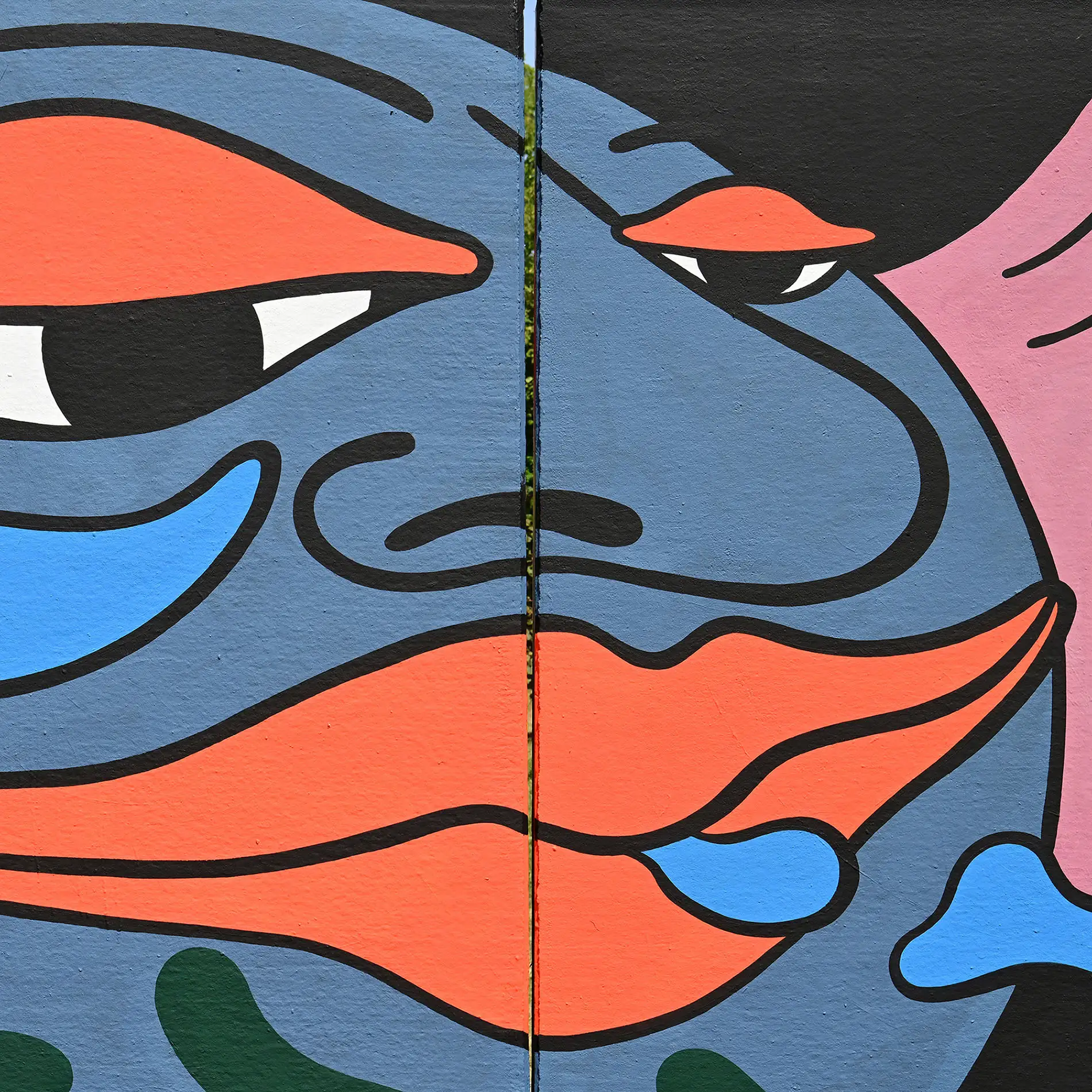 « Loss and life, the great cycle »
Painting for Plein Champ Festival, Le Mans, July 2026.
