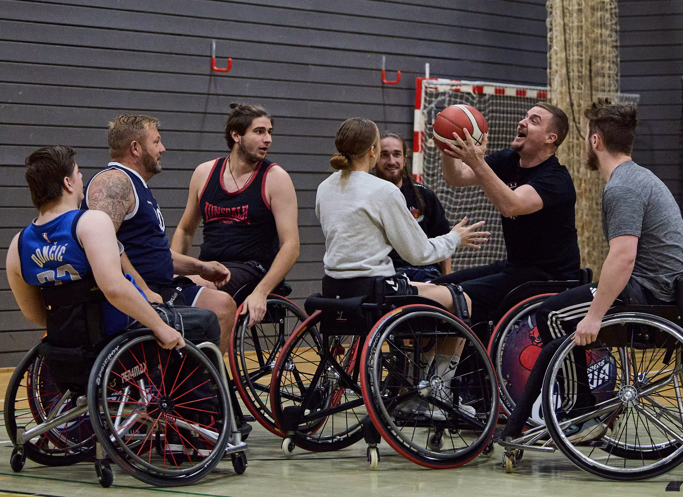 kamp i Kørestolsbasket
