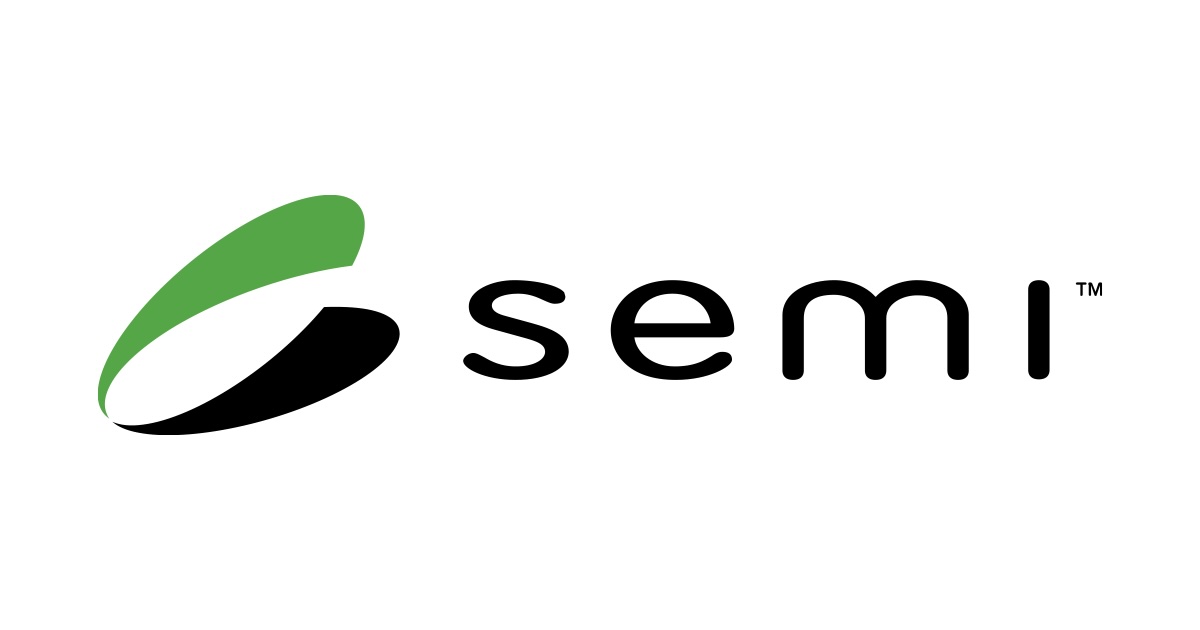 Logo for SEMI, the leading microelectronics industry association