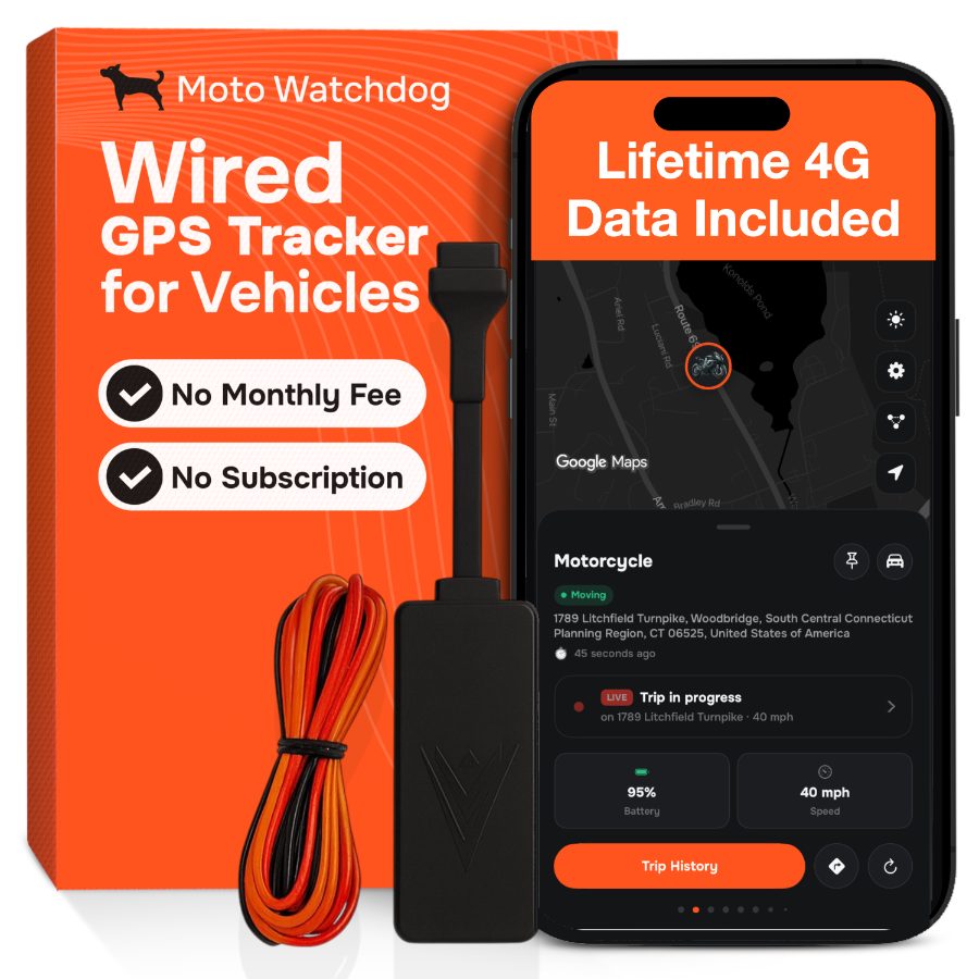 Moto Watchdog Hardwire Stealth GPS tracker