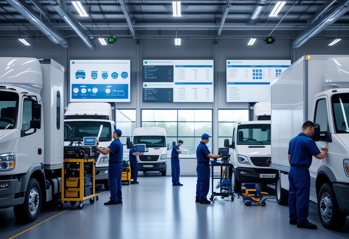 Fleet Maintenance Systems Enhancing Efficiency and Reducing Downtime