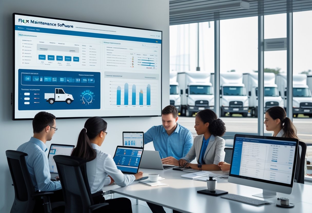 Fleet Maintenance Software Advantages for Optimizing Commercial Vehicle Management