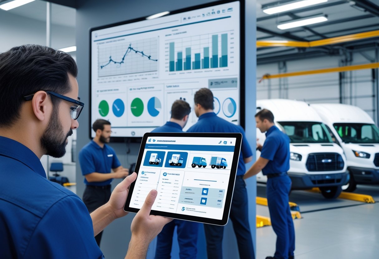 Fleet Maintenance Software for Optimizing Vehicle Performance and Reducing Downtime