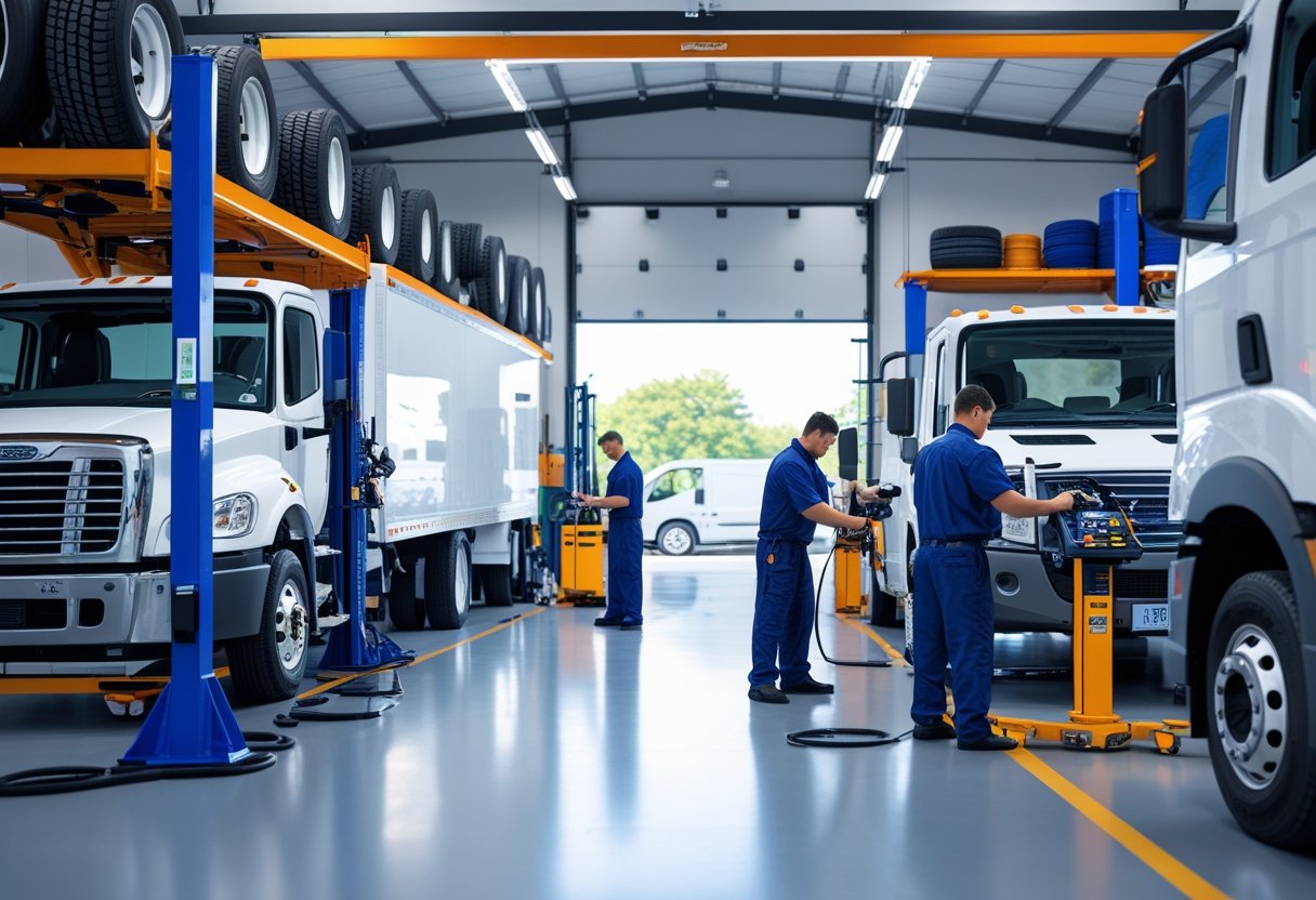 Fleet Maintenance Services for Maximizing Vehicle Efficiency and Longevity