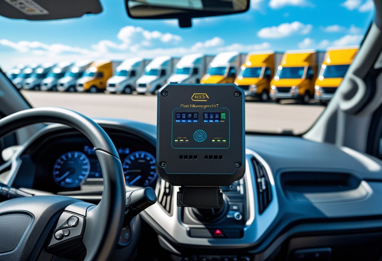 Fleet Management IoT Device Enhancing Efficiency and Real-Time Tracking