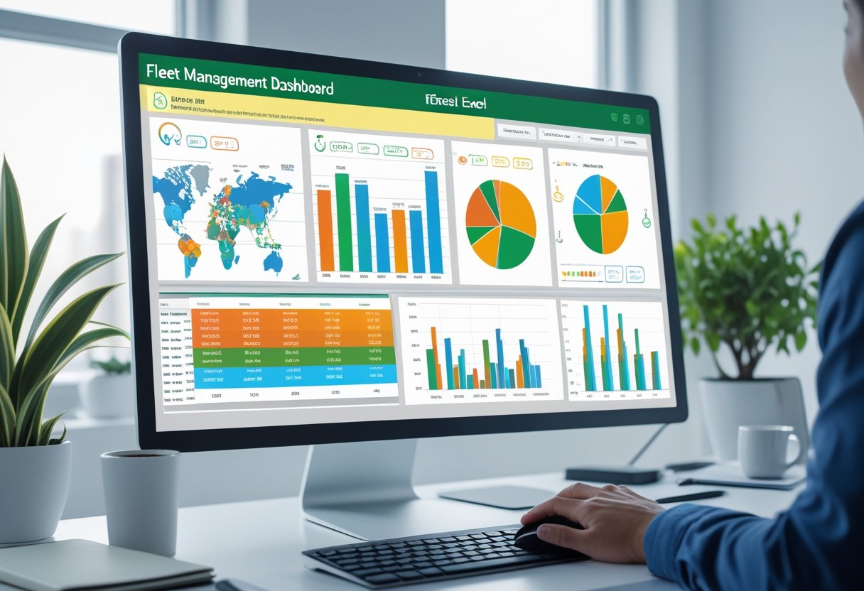 Fleet Management Dashboard Excel for Streamlined Vehicle Tracking and Reporting