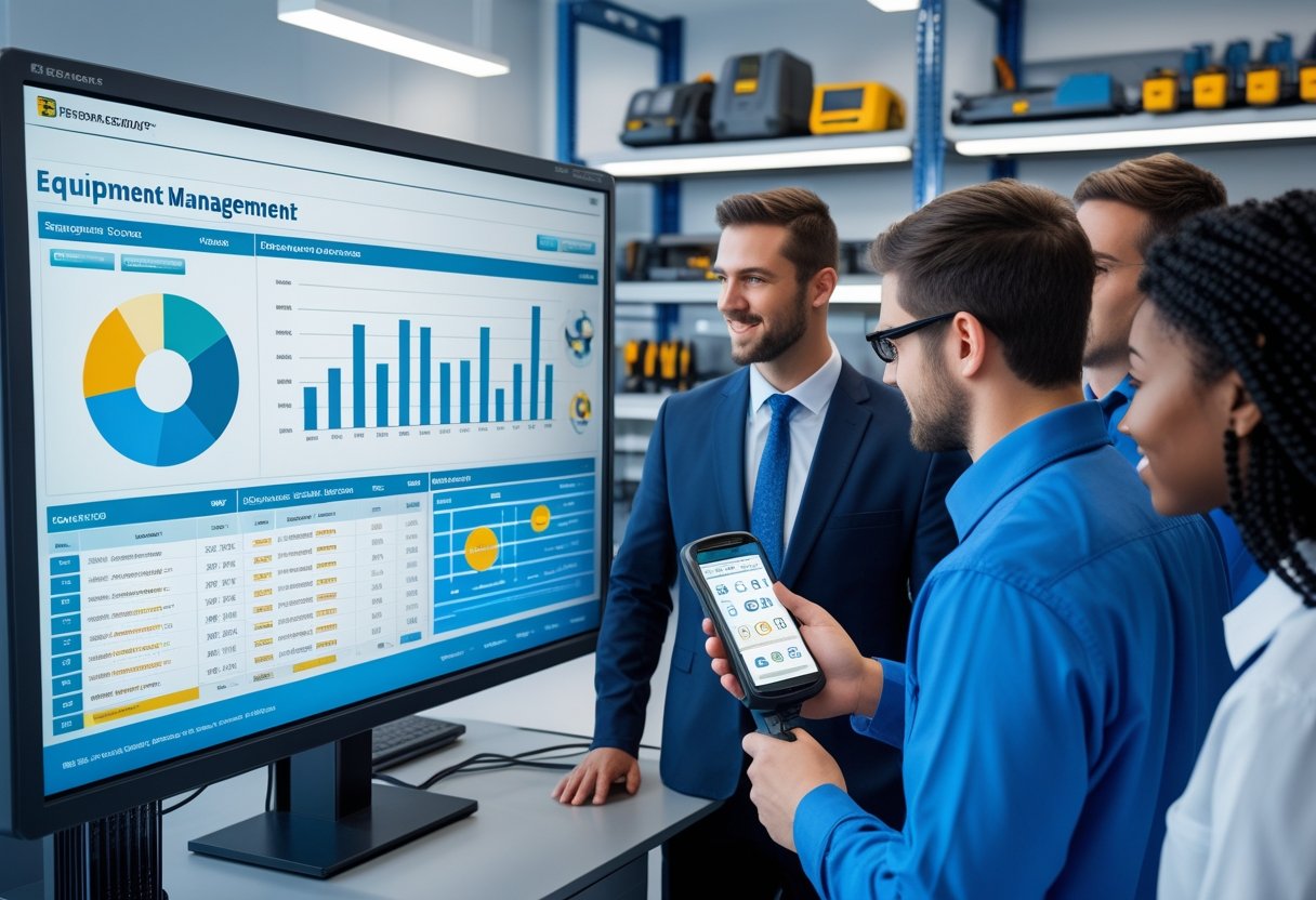 Equipment Management System for Streamlined Asset Tracking and Maintenance