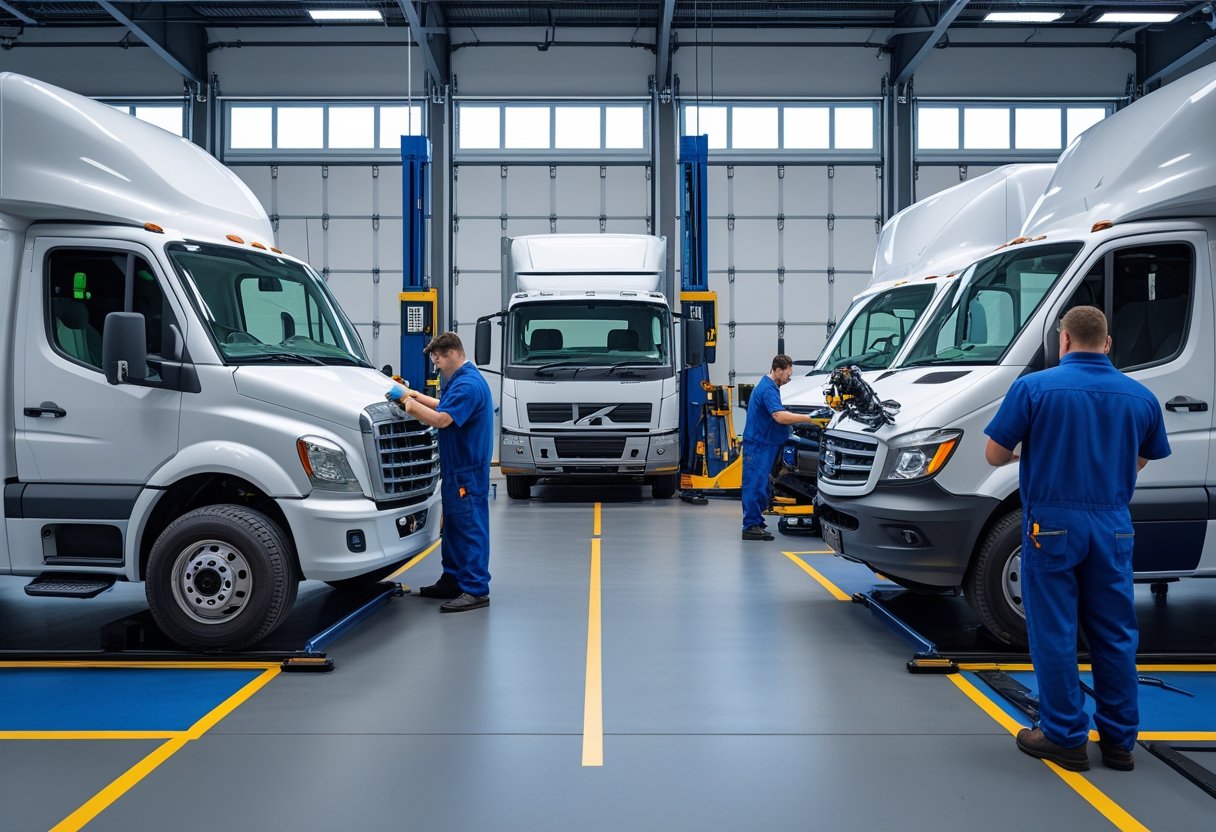 Fleet Repair Solutions for Maximizing Vehicle Uptime and Efficiency