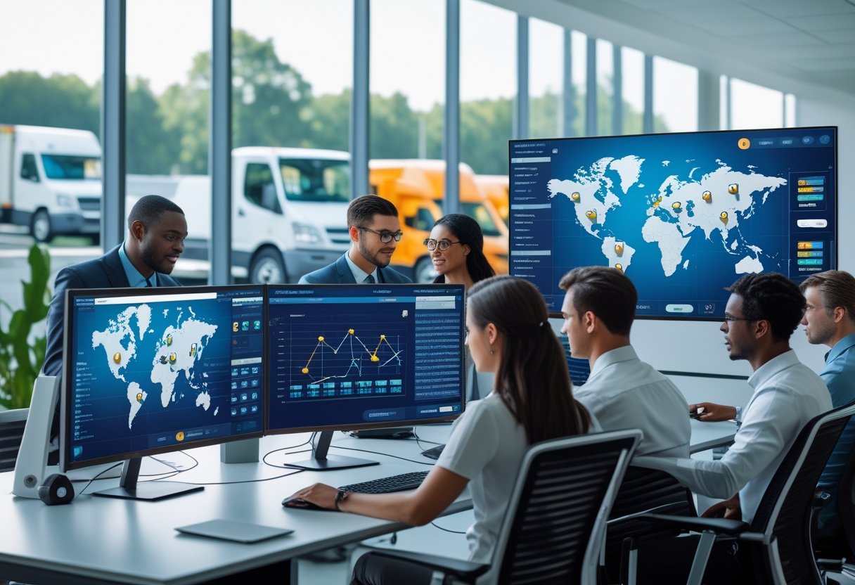 Tracking And Fleet Management System For Efficient Operations