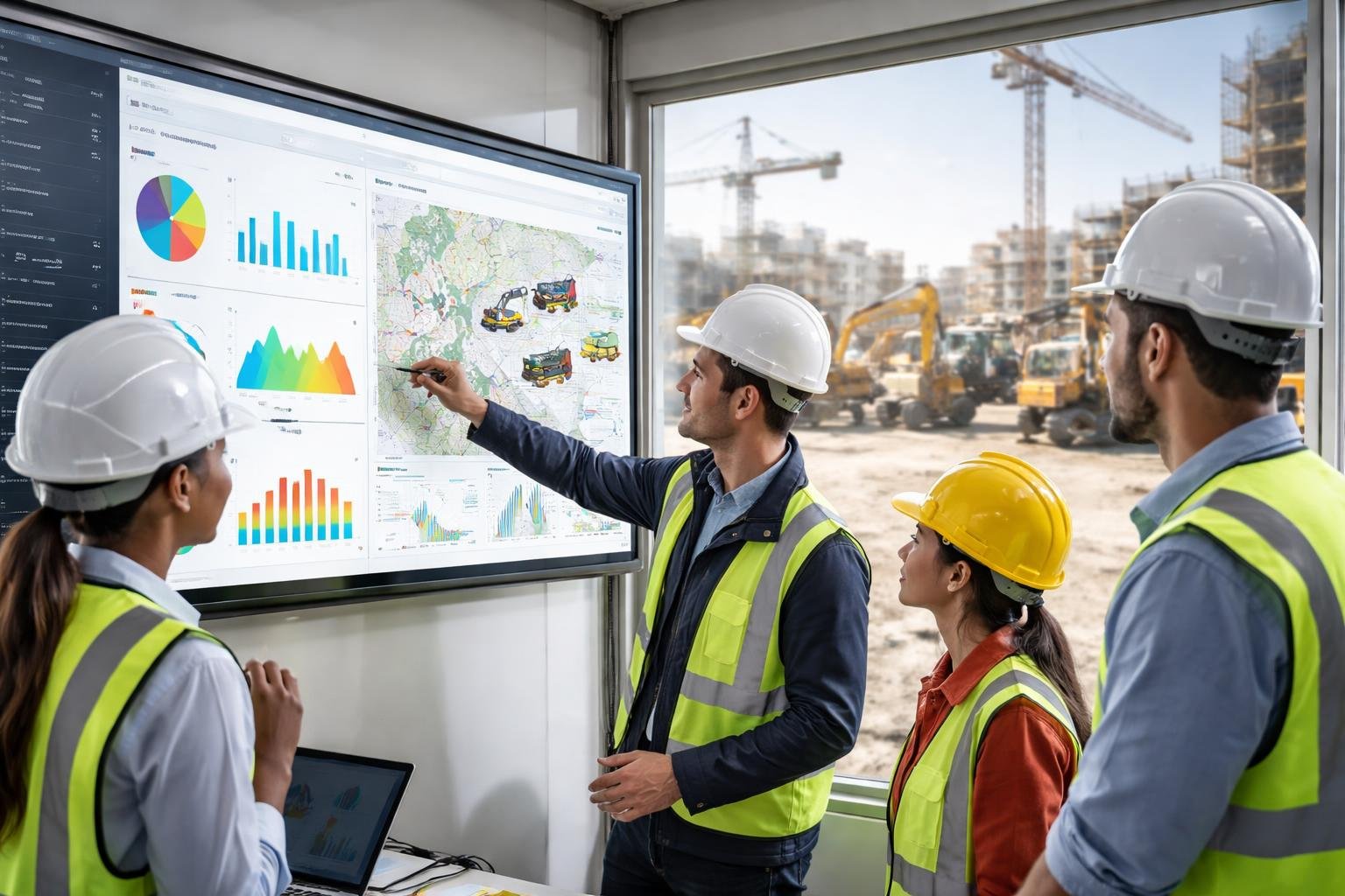 Construction Fleet Analytics: How Data-Driven Insights Improve Equipment Performance and ROI