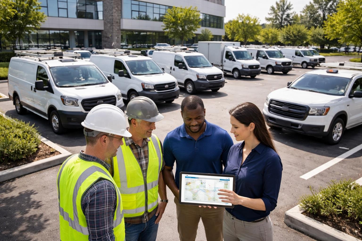 Contractor Fleet Tracking Benefits: How Real-Time GPS Improves Efficiency and Reduces Costs