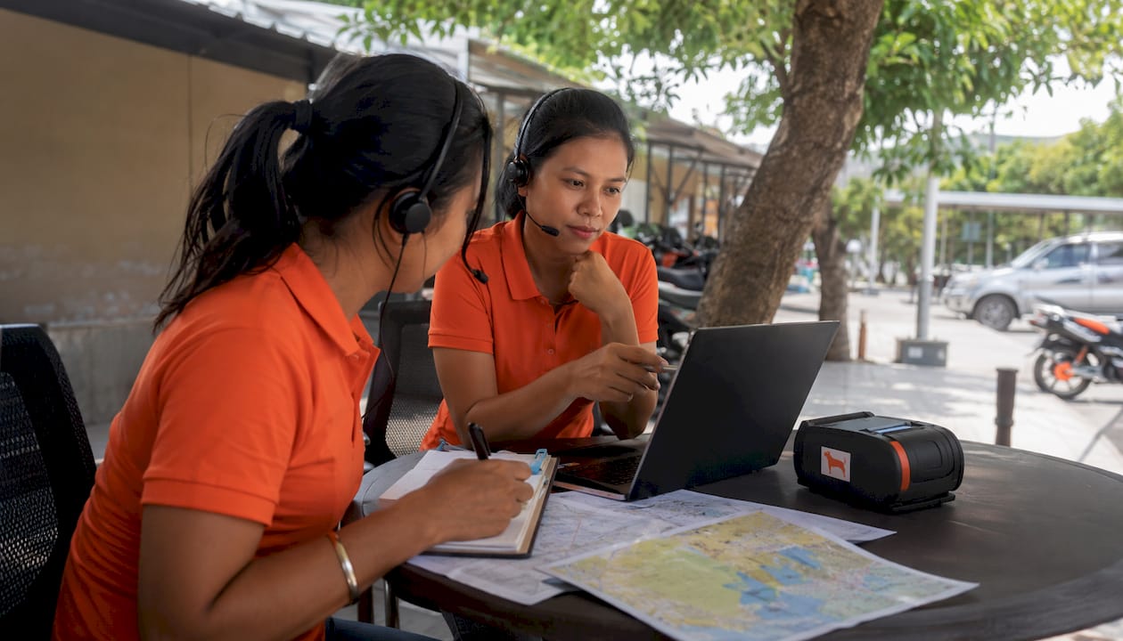 Fleet coordinators managing GPS tracking daily operations