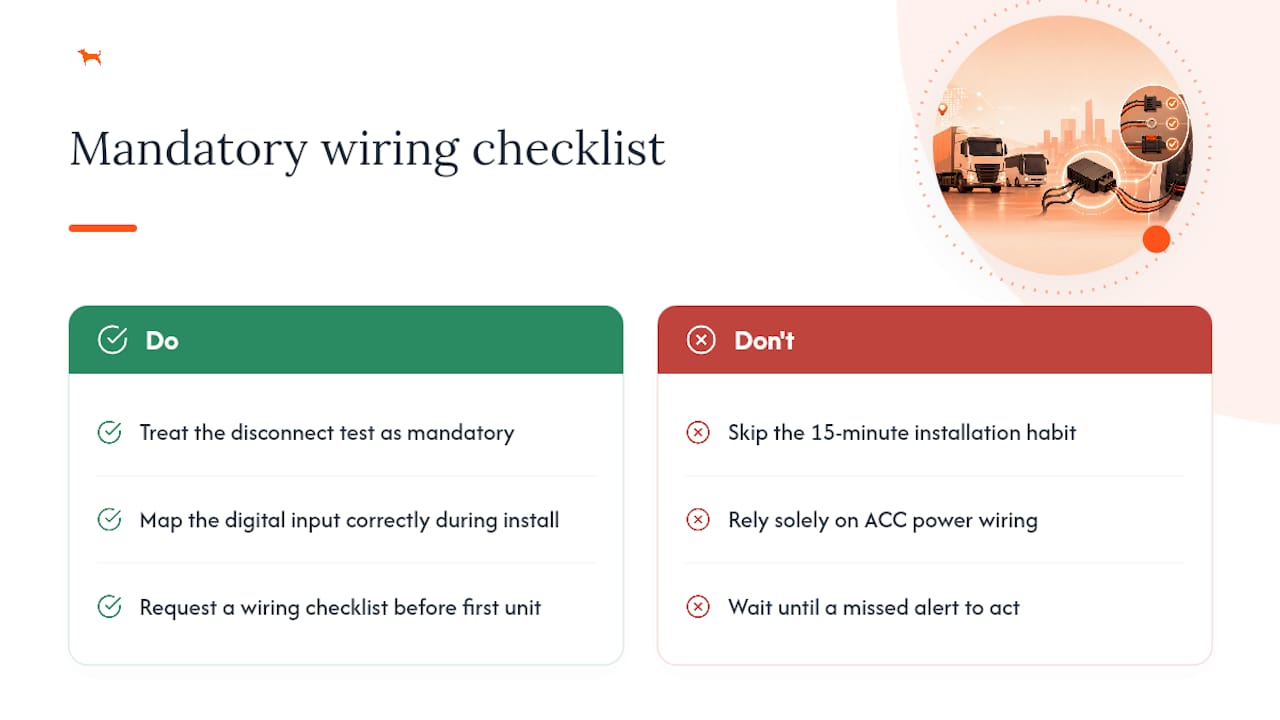 The Real Gap Between Marketing and Wiring — overview diagram