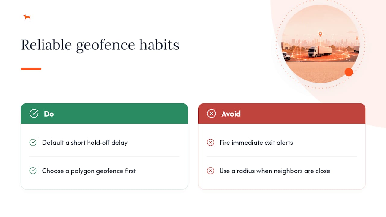 What Actually Makes a Geofence Setup Reliable in the Field — overview diagram