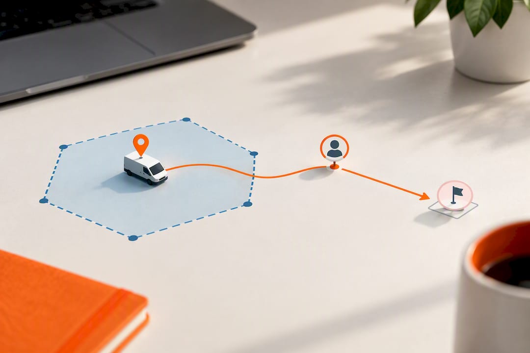 Geofence alert ownership workflow