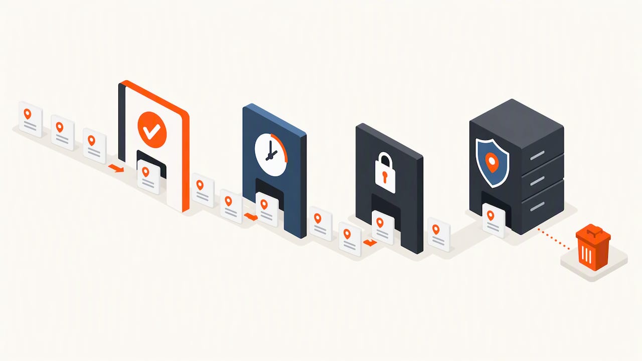 Controles para el consentimiento y la conservación de datos