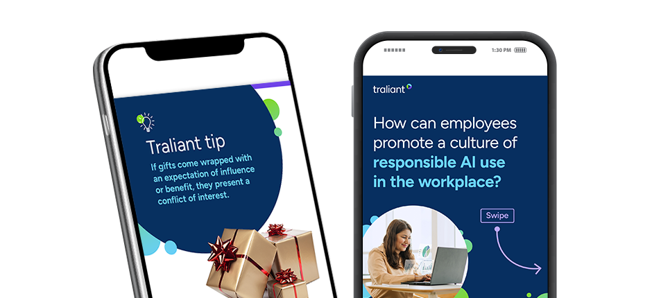 Traliant's social media templates